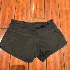 Black lululemon shorts
